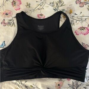 ATHLETA Twist Crop Top Sports Bra L